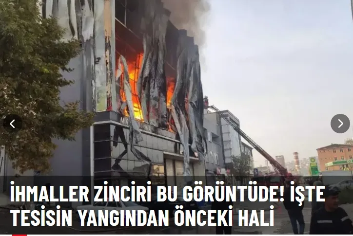 6 kişiye mezar olan tesisin yangından önceki görüntüsü ortaya çıktı