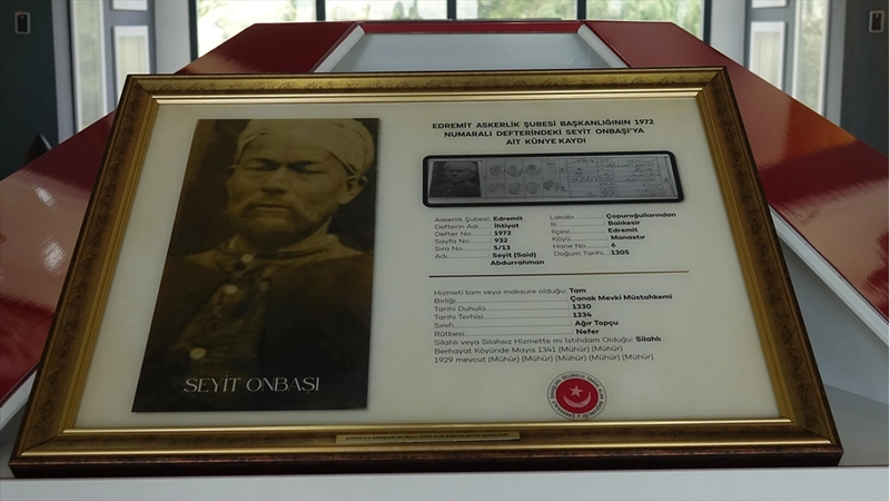 Çanakkale kahramanlarından Seyit Onbaşı