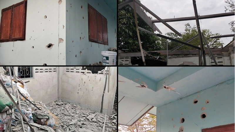 Tayland ve Kamboçya arasındaki çatışmalarda iki taraftan toplam 21 kişi hayatını kaybetti