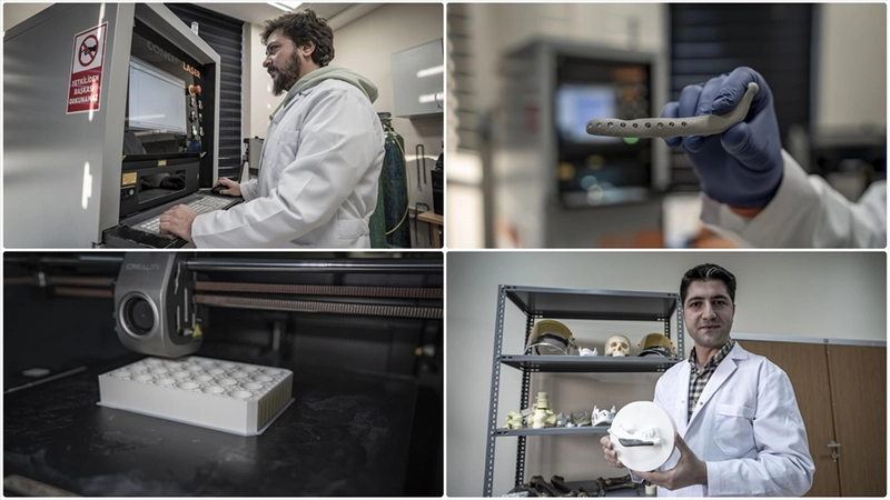 Savunma ve havacılığın yeni nesil parçaları Erzurum Teknik Üniversitesinde üretiliyor