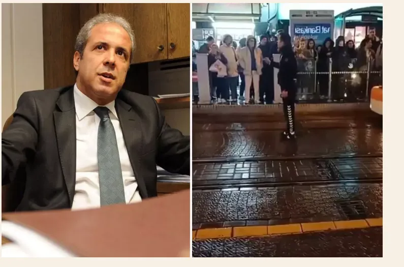 Trafik polisinin açığa alınmasıyla ilgili Şamil Tayyar