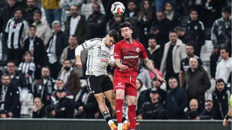 Beşiktaş evinde Gaziantep FK ile 2-2 berabere kaldı