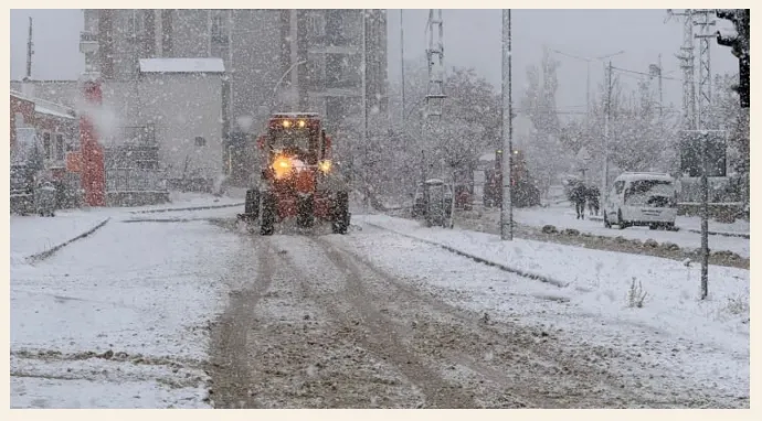 Kuvvetli yağış ve kar bekleniyor: Sekiz ile sarı kodlu uyarı - Diken