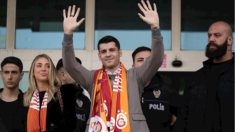 Alvaro Morata, Galatasaray için İstanbul