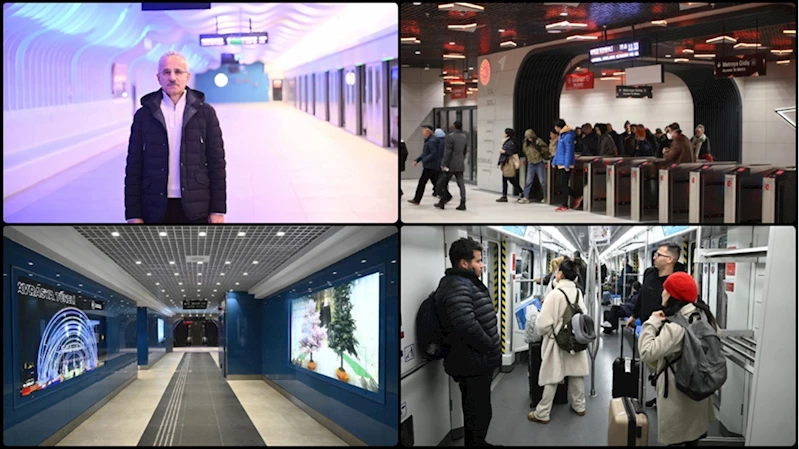 Bakan Uraloğlu, Gayrettepe-İstanbul Havalimanı-Arnavutköy Metrosu