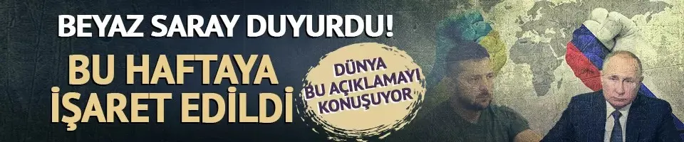 Dünya bu açıklamayı konuşuyor! 