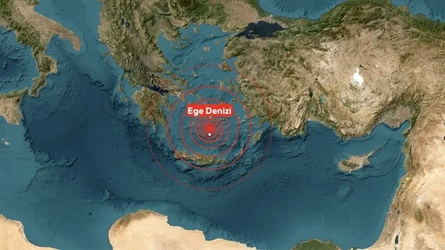 Santorini Adası çevresinde meydana gelebilecek bir deprem Türkiye