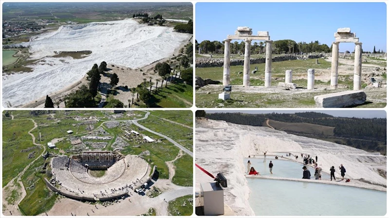 Pamukkale 25 yılda 37 milyondan fazla ziyaretçi ağırladı