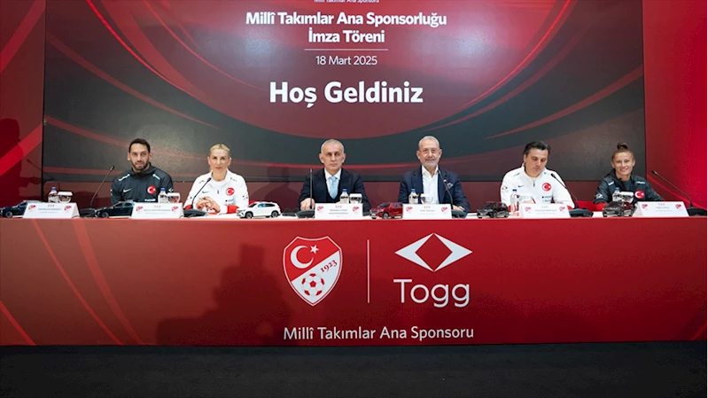 TFF ile TOGG arasında milli takımlar ana sponsorluğu anlaşması imzalandı