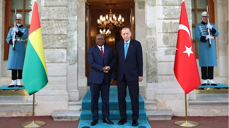 Cumhurbaşkanı Erdoğan, Gine Bissau Devlet Başkanı Embalo