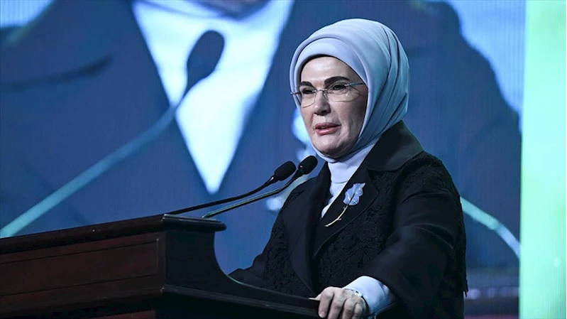 Emine Erdoğan: Bir damla suda yaşamımız, medeniyetimiz, inancımız, kültürümüz, hülasa tarihimiz gizlidir