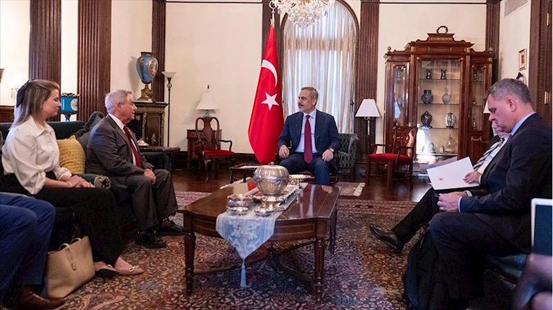 Dışişleri Bakanı Fidan, ABD Temsilciler Meclisi Üyesi Wilson