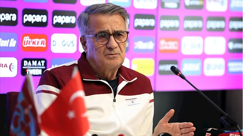 Trabzonspor Teknik Direktörü Şenol Güneş, hedeflerini açıkladı