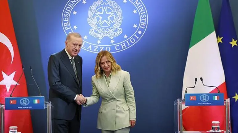 Türkiye ile İtalya arasında 11 anlaşma! Cumhurbaşkanı Erdoğan: Yeni ticaret hacmi hedefimiz 40 milyar dolar
