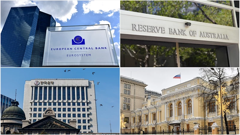  Büyük merkez bankaları nisan ayında temkinli davranmayı sürdürdü