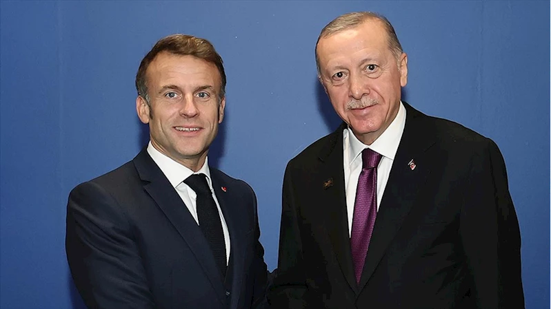 Cumhurbaşkanı Erdoğan, Fransa Cumhurbaşkanı Macron ile telefonda görüştü