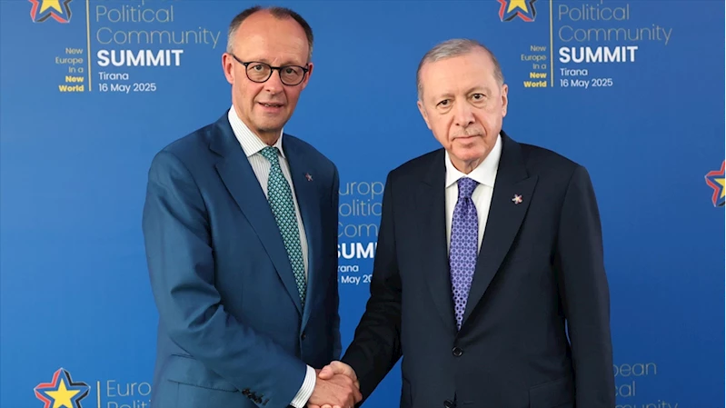 Cumhurbaşkanı Erdoğan, Almanya Başbakanı Merz