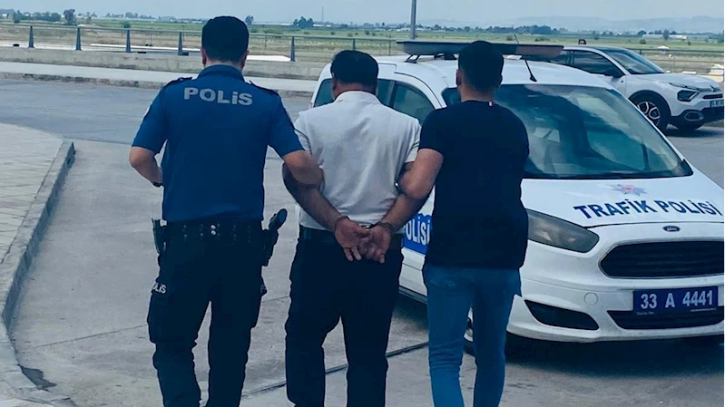 Interpol tarafından kırmızı bültenle aranan şüpheli Mersin