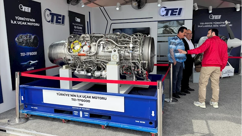 TEI, ürettiği havacılık motorlarını TEKNOFEST KKTC