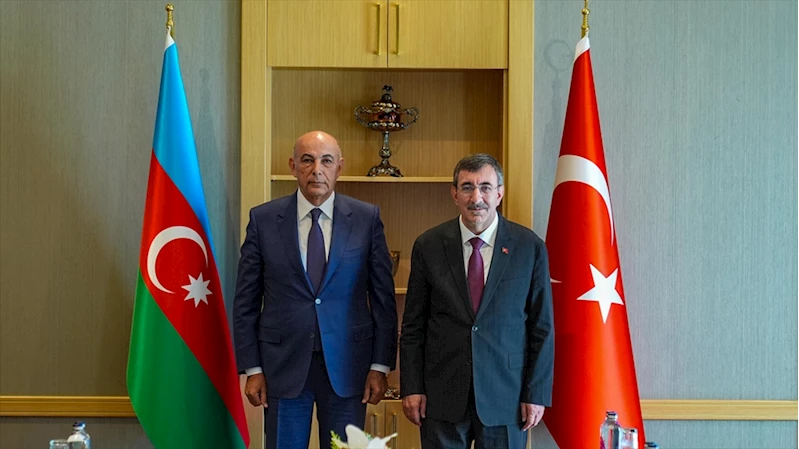 Cumhurbaşkanı Yardımcısı Yılmaz: Türkiye-Azerbaycan ilişkilerini ileri taşımak için atılabilecek adımları ele aldık