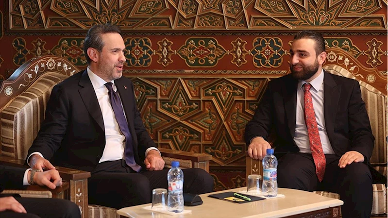 Enerji ve Tabii Kaynaklar Bakanı Bayraktar, Şam