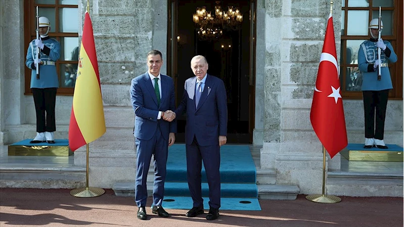 Cumhurbaşkanı Erdoğan, İspanya Başbakanı Sanchez