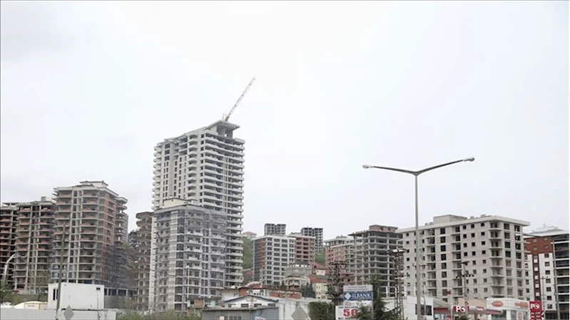 Belediyelerin yapı ruhsatı verdiği bina sayısı yılın ilk çeyreğinde yıllık yüzde 21,3 azaldı