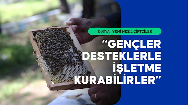 Arıcılık yapan genç çiftçi kendi ürünlerini aracısız satmak istiyor