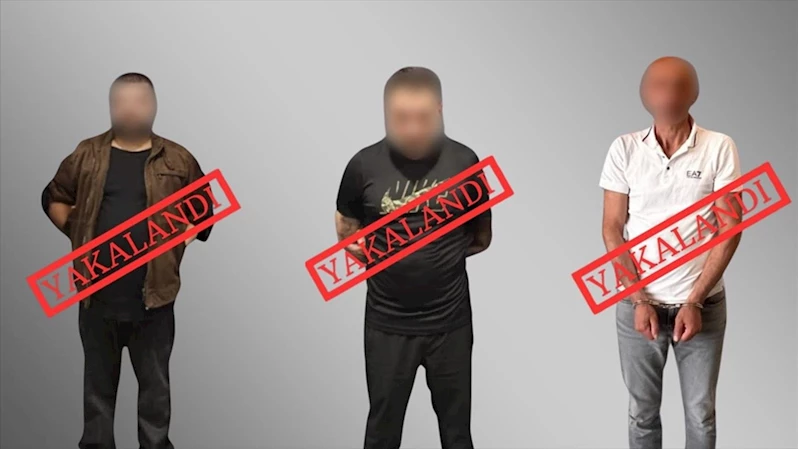 Kırmızı bültenle aranan 3 kişi Türkiye