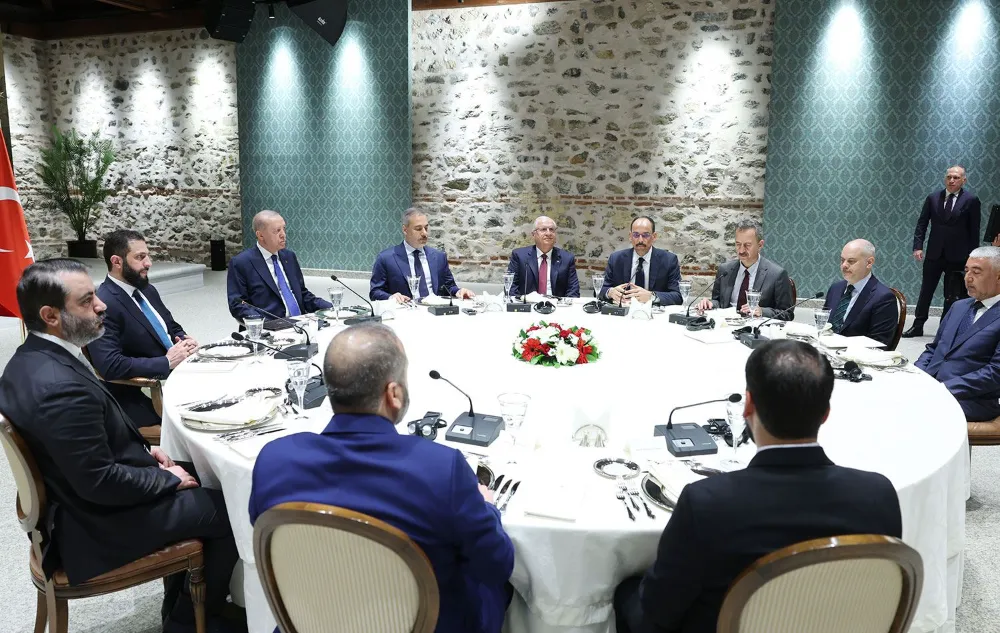 Cumhurbaşkanı Erdoğan Ahmed Şara ile 1,5 saat görüştü