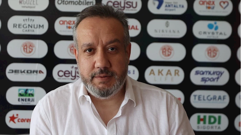 Antalyaspor Başkanı Sinan Boztepe, başarı için istikrarı işaret etti