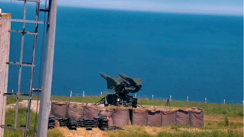 HAWK silah sistemi eğitim atışları Sinop Test Merkezi