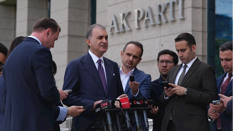 AK Parti Sözcüsü Çelik: Terör örgütünün feshini ilan etmesi gerekmektedir