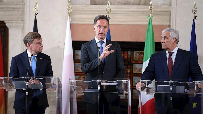 NATO Genel Sekreteri Rutte, ülkelerin savunma harcamalarını ve üretimlerini artırma gerekliliğini yineledi