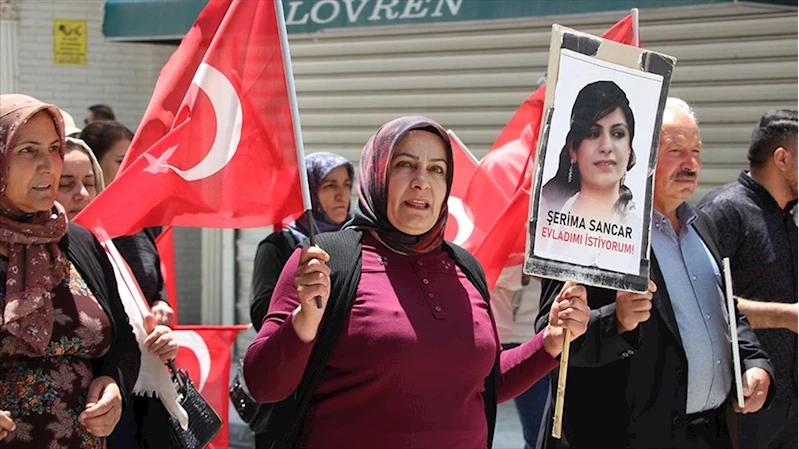 Vanlı aileler, DEM Parti İl Başkanlığı önündeki eylemlerini sürdürdü