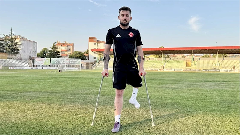 Ampute futbolun gol kralı Ömer Güleryüz