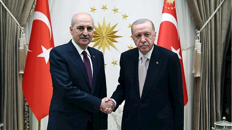 Cumhurbaşkanı Erdoğan, TBMM Başkanı Kurtulmuş