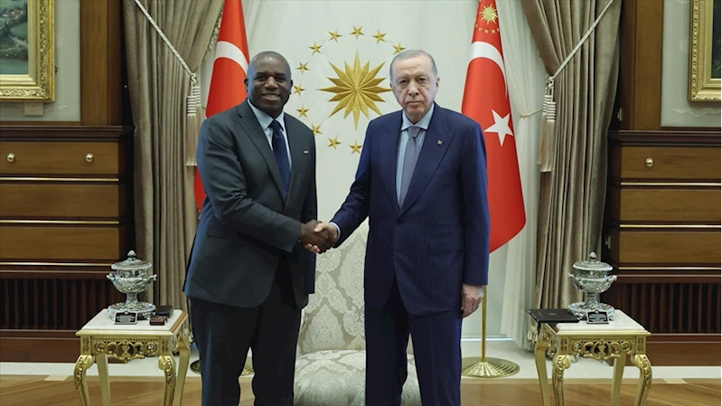 Cumhurbaşkanı Erdoğan, İngiltere Dışişleri Bakanı Lammy