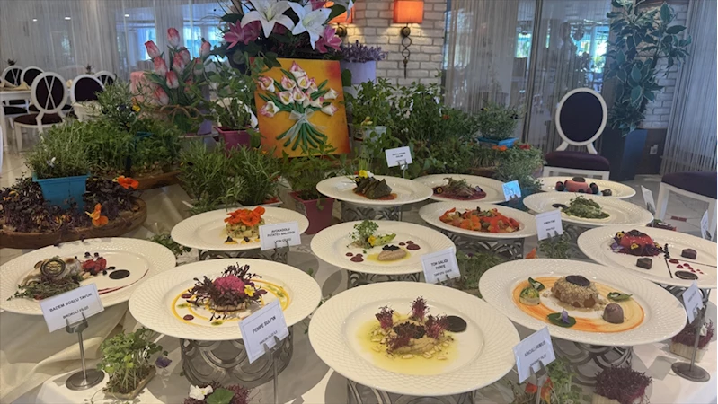 Yenilebilir çiçekler, lüks restoranların menülerini süslüyor