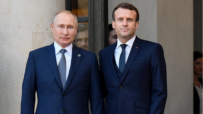 Putin ve Macron, Orta Doğu ve Ukrayna’daki durumu görüştü