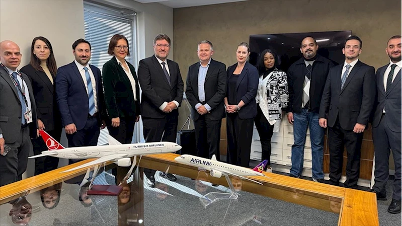 THY ile Güney Afrika merkezli Airlink arasında kod paylaşım anlaşması 