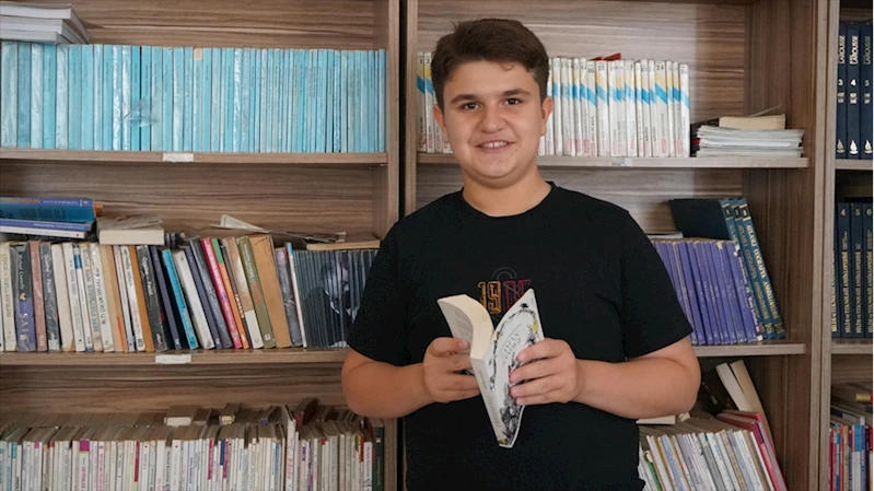LGS sınavında tam puan alan Kayra Aras Dağ, planlı çalışıp kitap okuyarak başarılı oldu