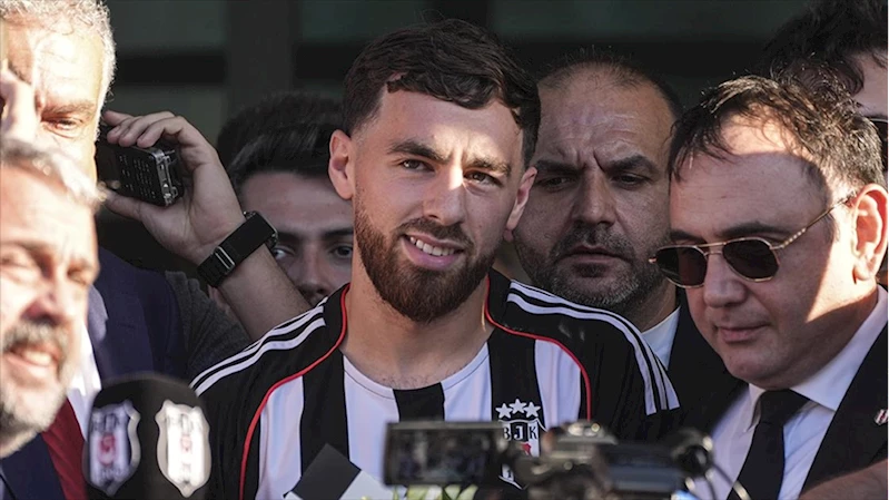 Milli yıldız Orkun Kökçü, Beşiktaş için İstanbul