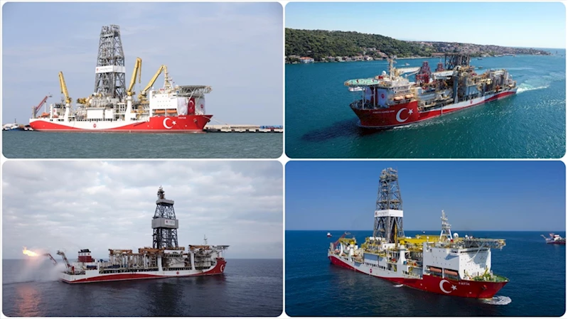 Türkiye, 2 yeni sondaj gemisiyle dünyanın en büyük 4. deniz enerji filosuna sahip