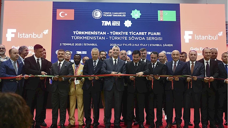 Türkmenistan-Türkiye Ticaret Fuarı ile F İstanbul Gıda ve İçecek Ürünleri Fuarı açıldı