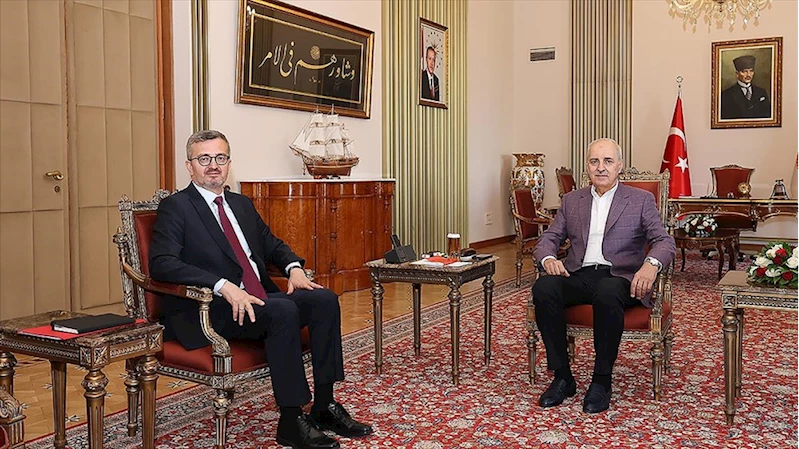 TBMM Başkanı Kurtulmuş, Cumhurbaşkanlığı İletişim Başkanı Duran