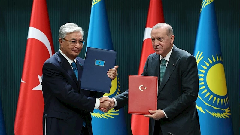 Türkiye ile Kazakistan arasında 20 anlaşma imzalandı