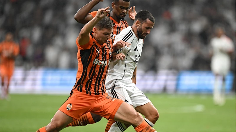 Beşiktaş, Shakhtar Donetsk karşısında yarın tur için mücadele edecek