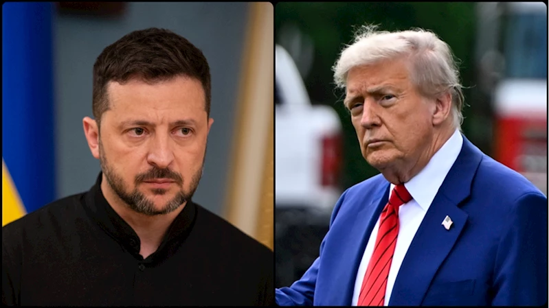 Trump, Ukrayna Devlet Başkanı Zelenskiy ile telefon görüşmesi yaptı