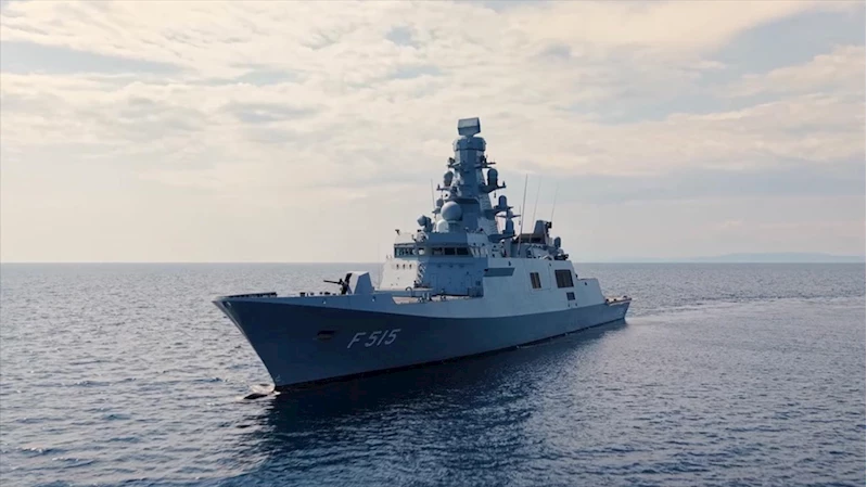 TCG İstanbul firkateyni fiili atış testlerinde hedefleri başarıyla vurdu